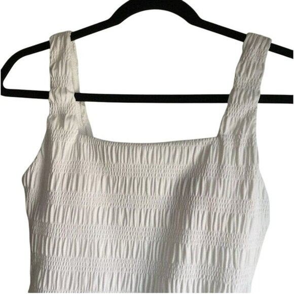 Andie Swim The Miami White One Piece Swimsuit Bridal Size XSmall Lined with Cups - Picture 3 of 9